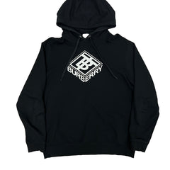 Burberry Hoodie TB B&W Size X-Large