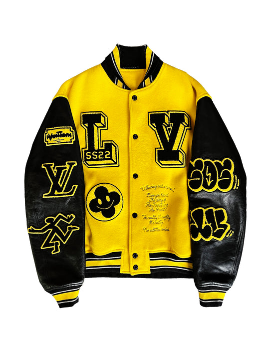 Louis Vuitton SS22 Black Panther Varsity Size 58