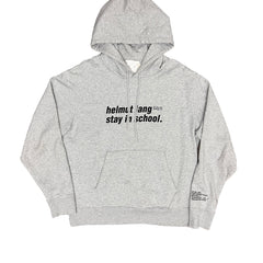 Helmut Lang Stay In School Hoodie Size Large
