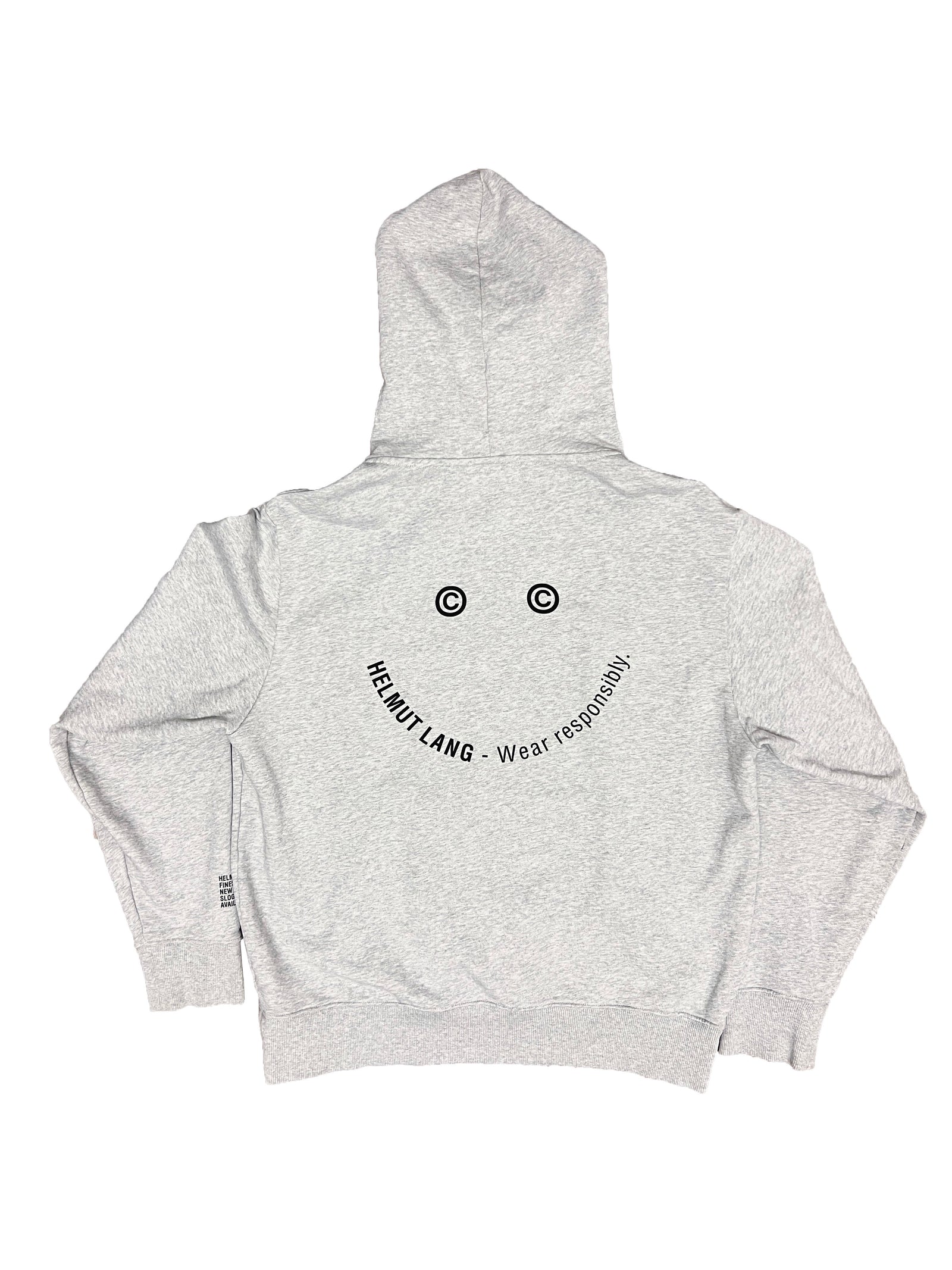 Helmut Lang Stay In School Hoodie Size Large