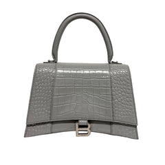 Balenciaga Hourglass Grey Top Handle Bag