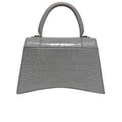 Balenciaga Hourglass Grey Top Handle Bag