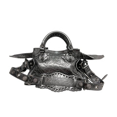 Balenciaga Crystal Metallic Neo Cagole City