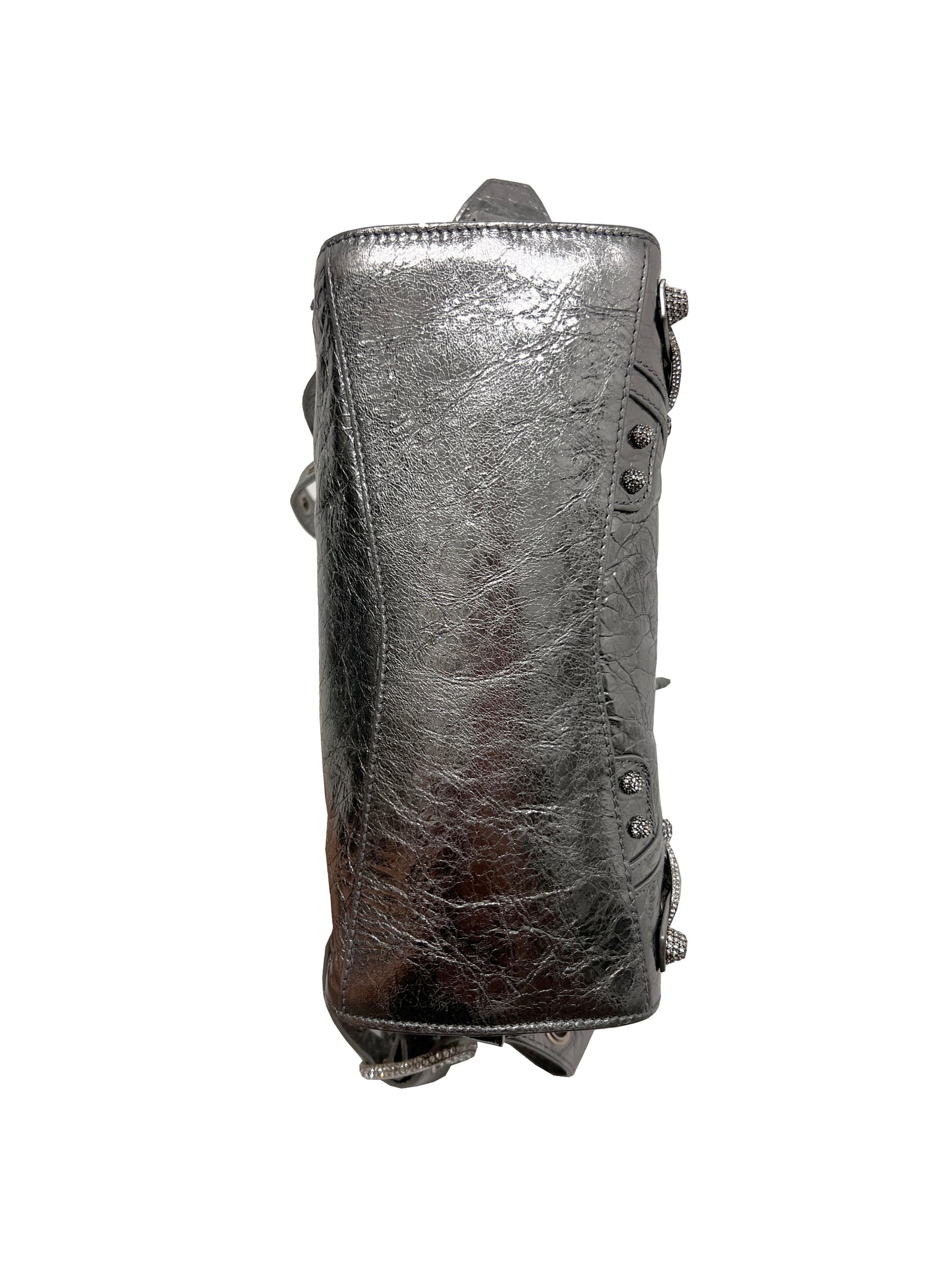 Balenciaga Crystal Metallic Neo Cagole City