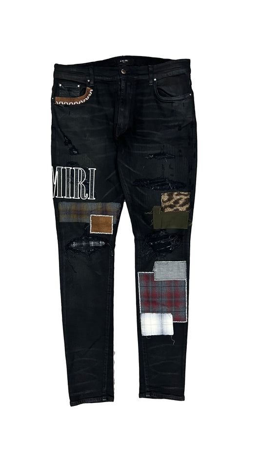 Amiri Patchwork Jeans Size 34