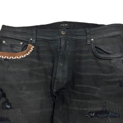 Amiri Patchwork Jeans Size 34