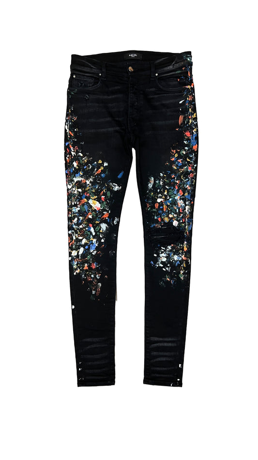 Amiri Paint Splatter Jeans Size 30