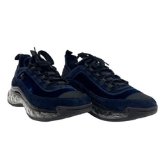 Chanel Velour Sneakers Blue Size 9