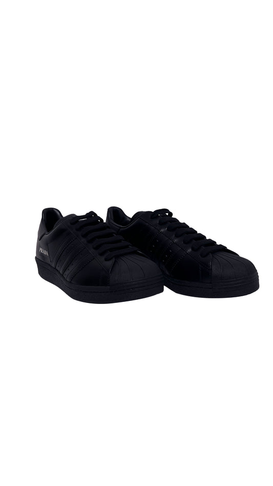 Prada Adidas Black Sneaker Size 7.5
