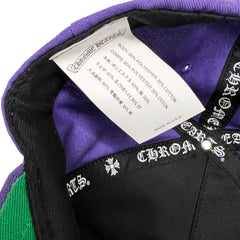 Chrome Heart 'CH' Purple Trucker Hat