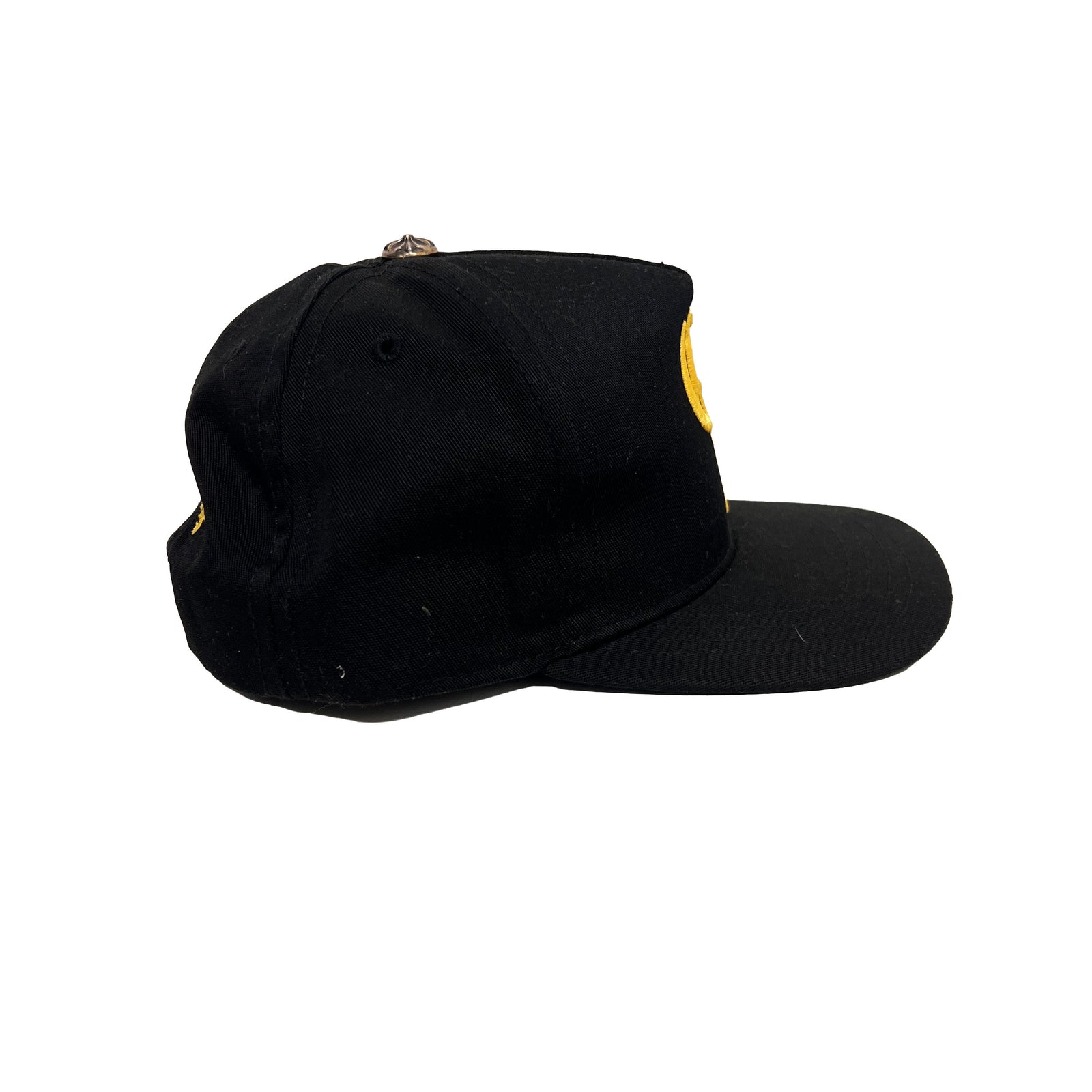 Chrome Heart 'CH' Black Trucker Hat