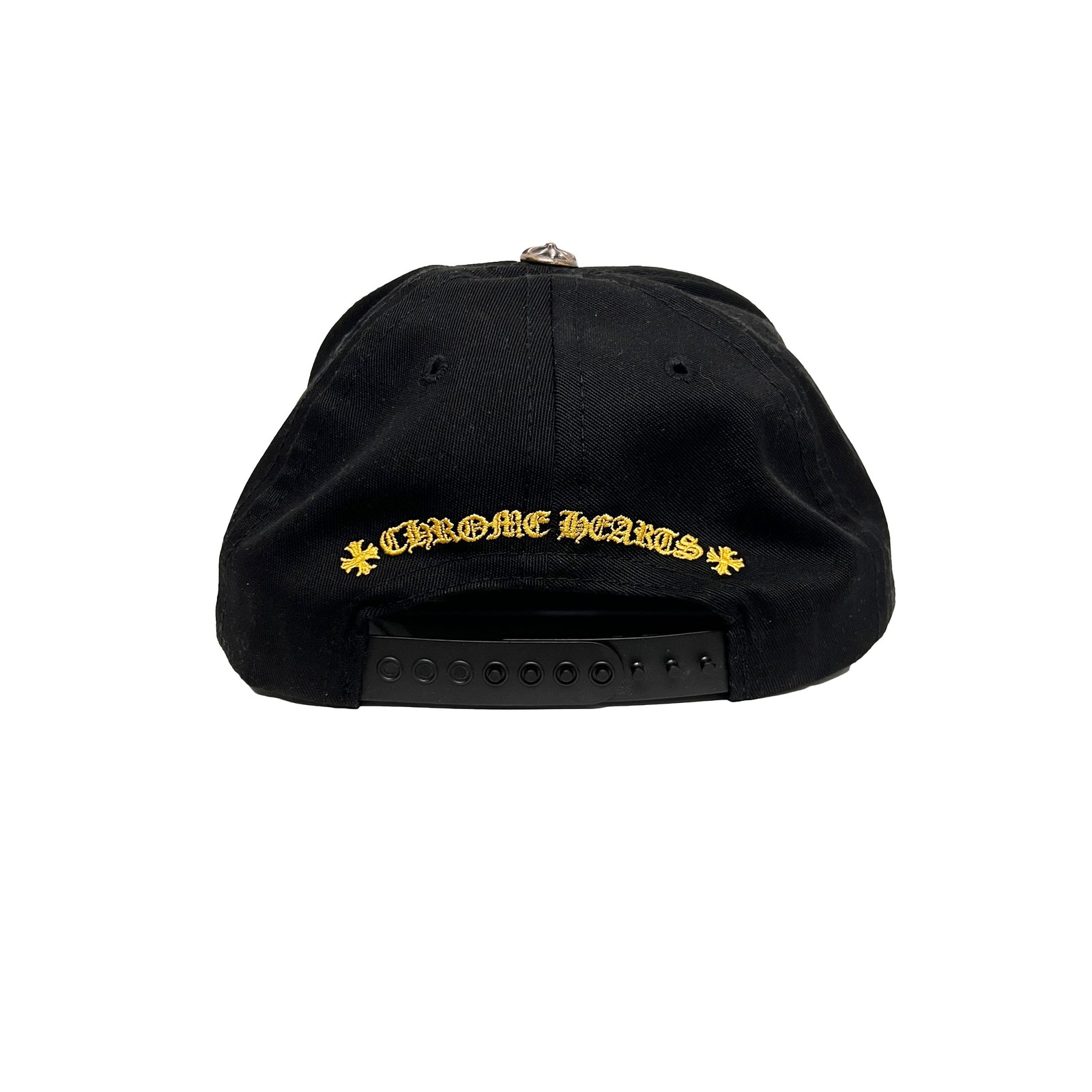 Chrome Heart 'CH' Black Trucker Hat