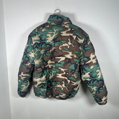 ERL Camouflage Down Puffer Jacket Size L