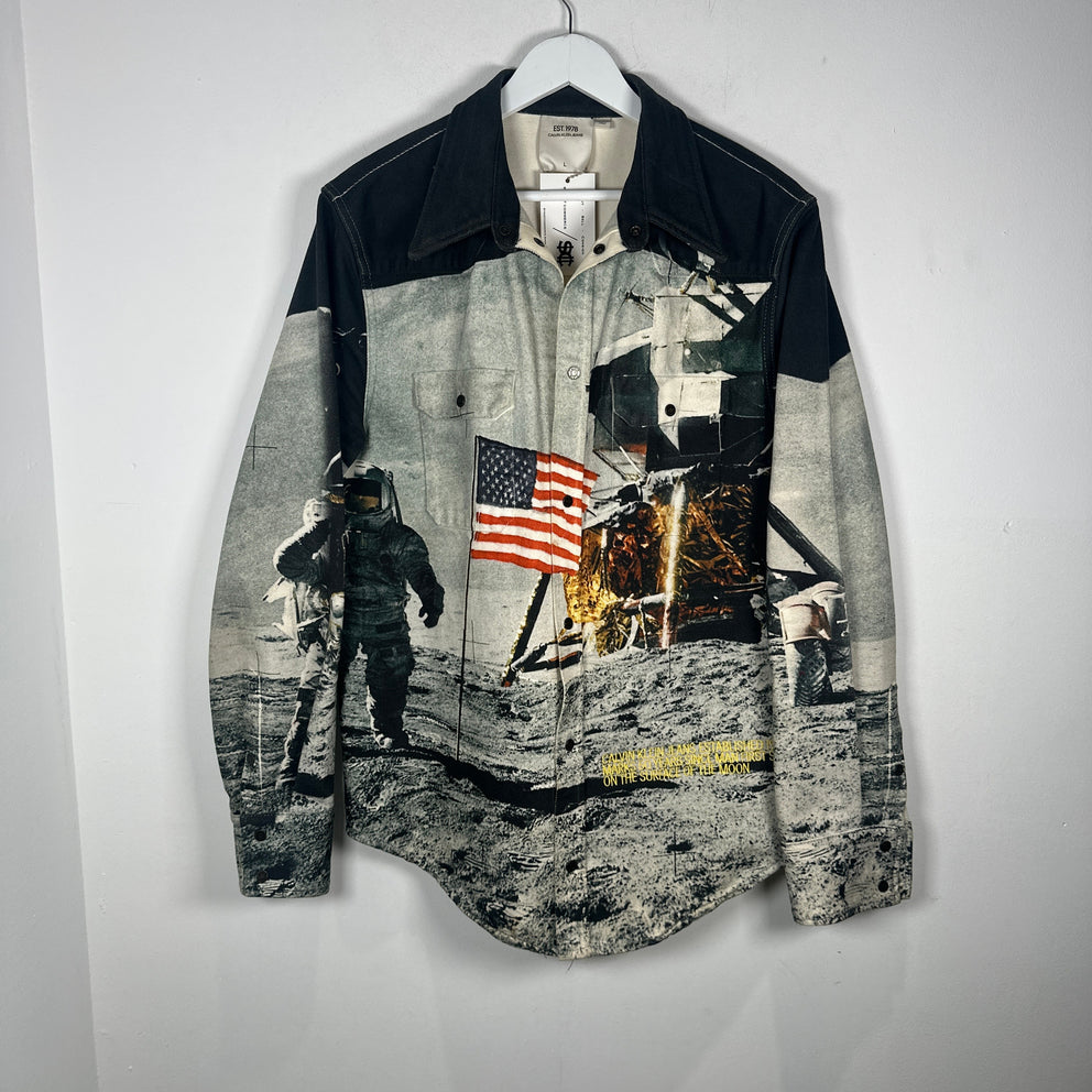 Calvin Klein Jeans x Raf Simon Andy Warhol Space Man Jacket Size L
