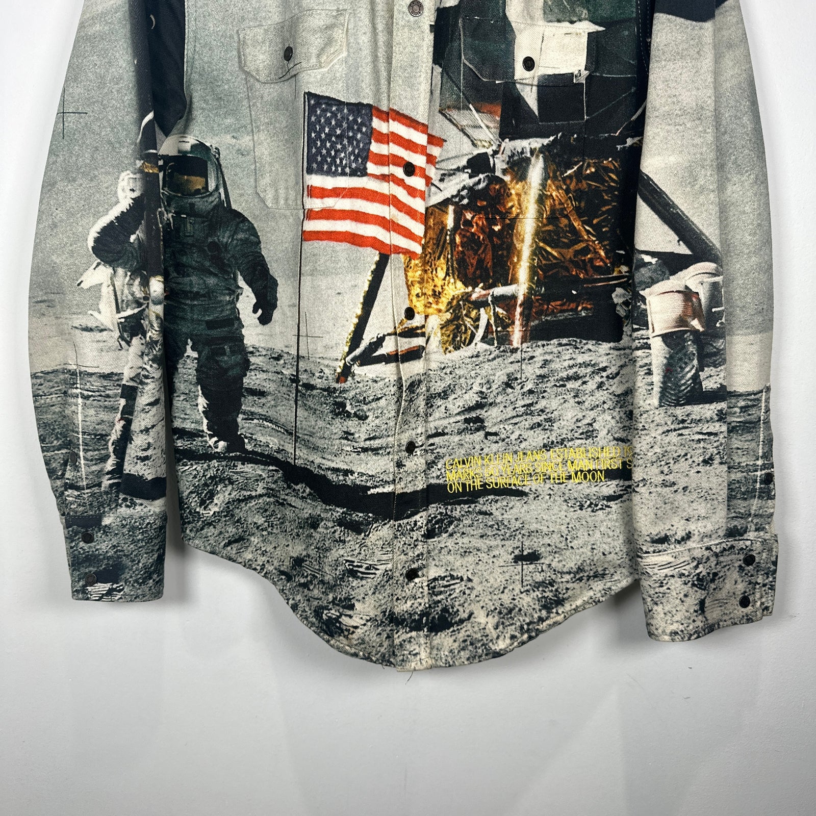 Calvin Klein Jeans x Raf Simon Andy Warhol Space Man Jacket Size L