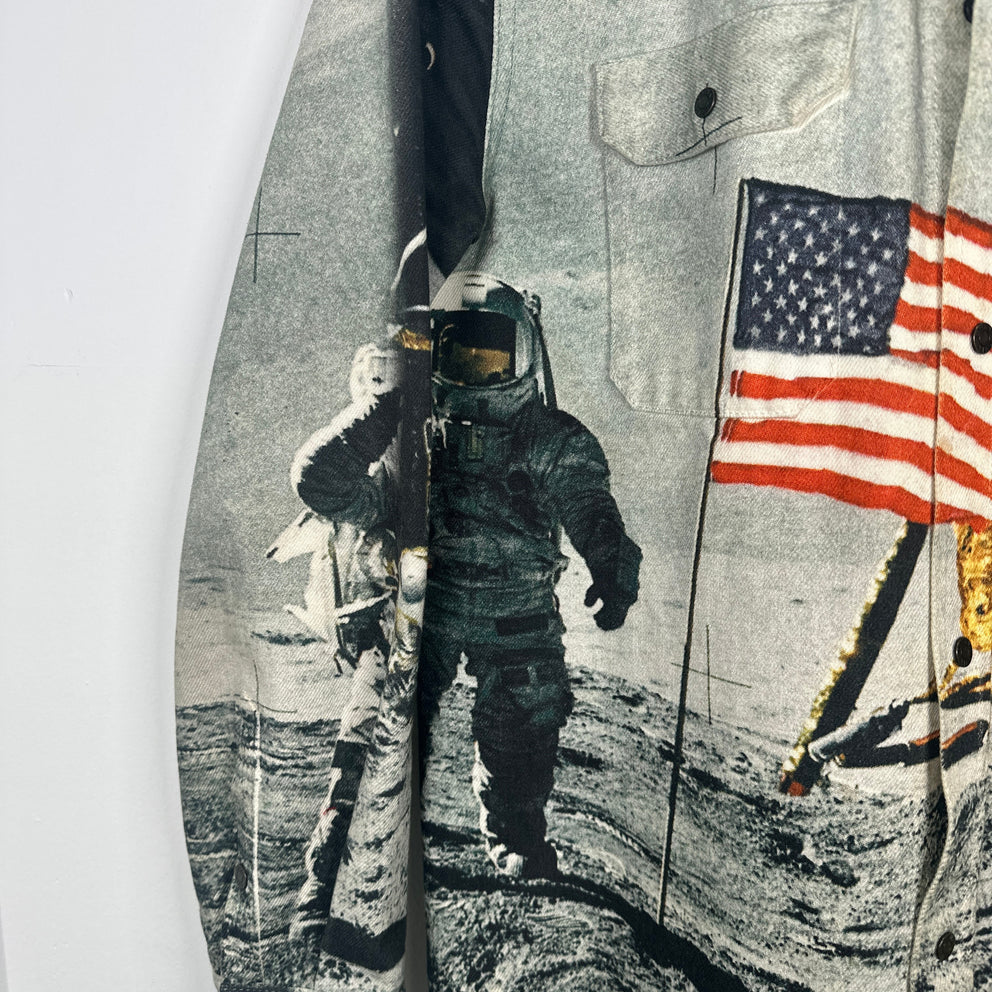 Calvin Klein Jeans x Raf Simon Andy Warhol Space Man Jacket Size L