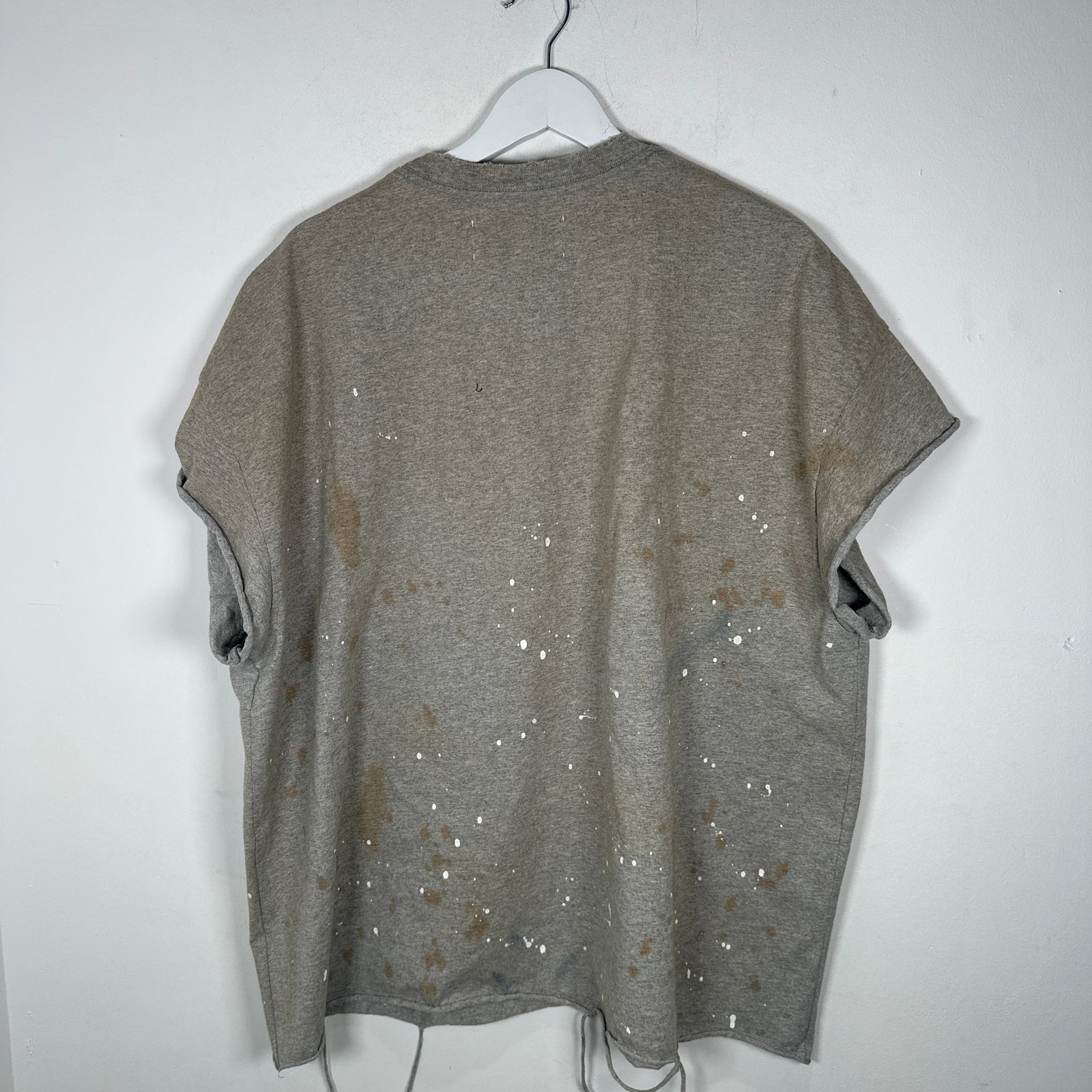 Satoshi Nakamoto Distressed Luke Grey T-Shirt Size XL