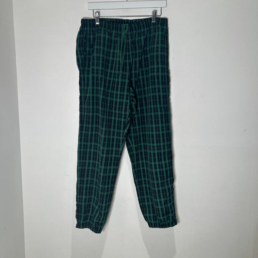 Supreme Green Plaid Track Pants Size M