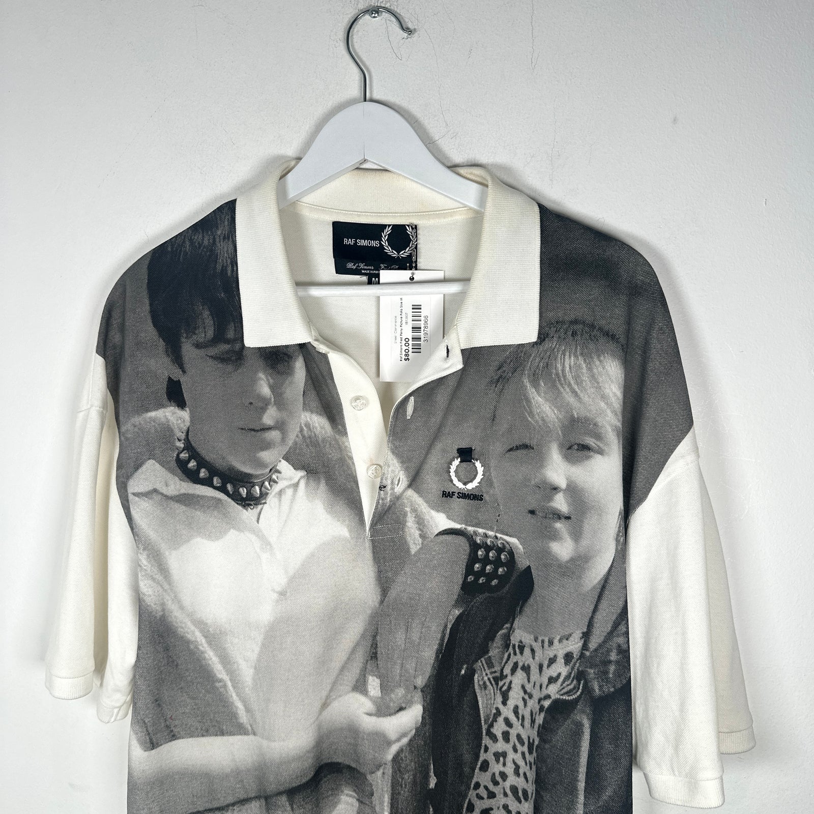 Raf Simons Fred Perry Picture Polo Size M