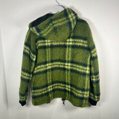 Supreme Green Plaid Mohair Jacket Size L