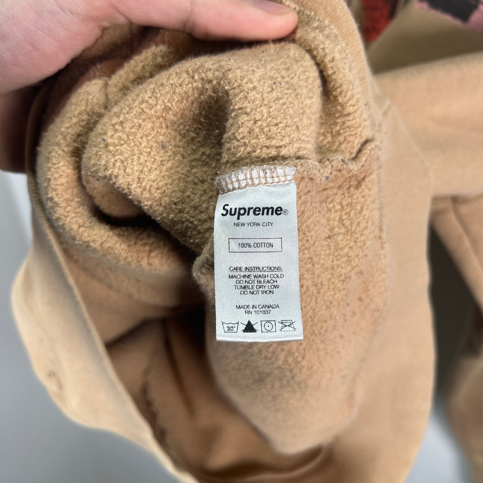 Supreme Bless Stamps Hoodie Size L