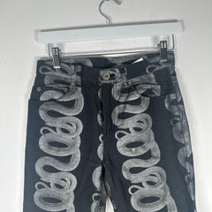 Hysteric Glamour Snake Denim Jeans Size 27