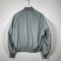 Dior Gray Nylon Oblique Reversible Bomber Jacket Size L