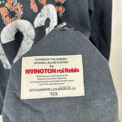 RIVINGTON roi Rebis Gray 'Miami Vice' Long-Sleeve T-Shirt Size XXL
