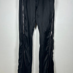 Rick Owens Black 'Satin' Bolan Banana Pants Size 34