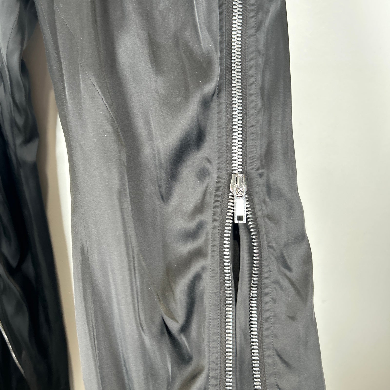 Rick Owens Black 'Satin' Bolan Banana Pants Size 34