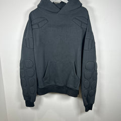 Satoshi Nakamoto Padded Moto Hoodie Size L
