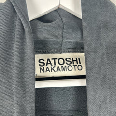Satoshi Nakamoto Padded Moto Hoodie Size L