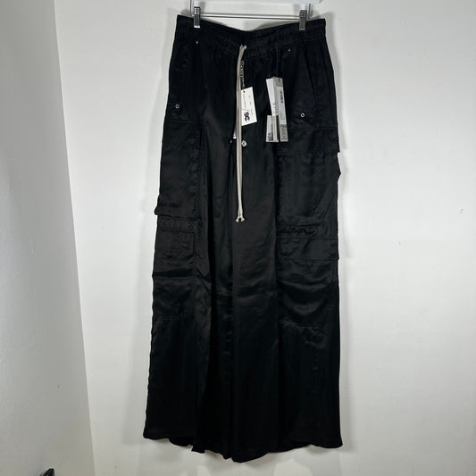 Rick Owens FW25 Concordians Satin Cargobelas Size XL