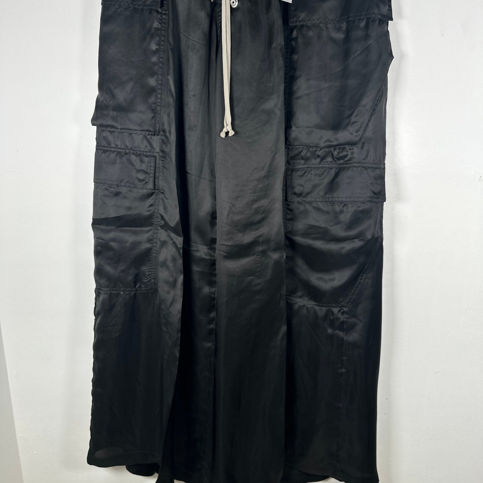 Rick Owens FW25 Concordians Satin Cargobelas Size XL