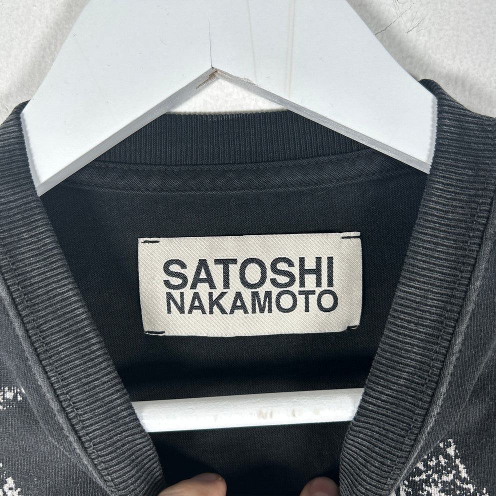 Satoshi Nakamoto Stars Graphic T-Shirt Size XS