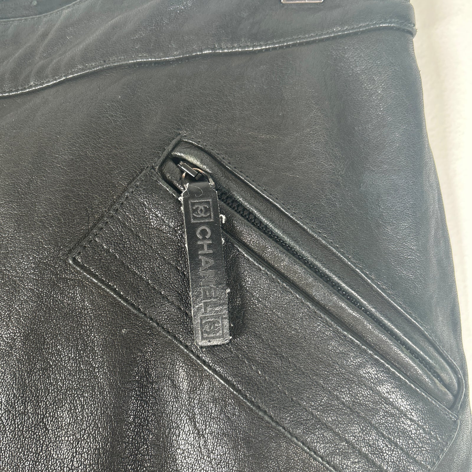 Chanel Leather Pants Size 40FR