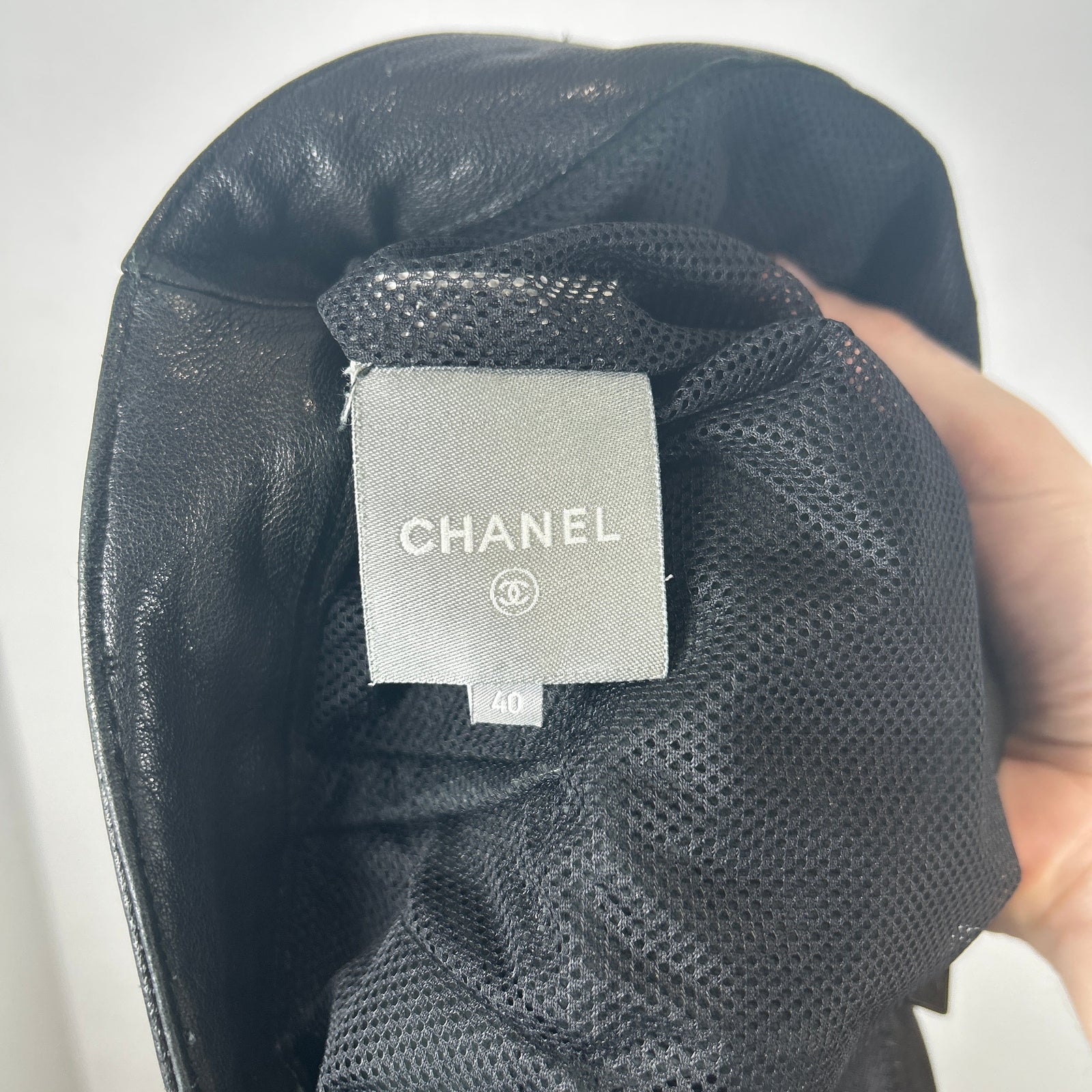 Chanel Leather Pants Size 40FR