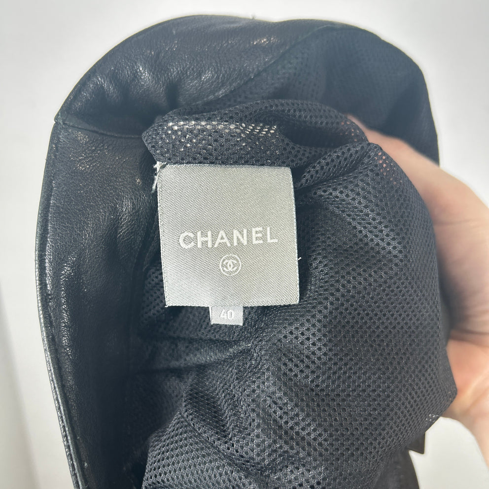 Chanel Leather Pants Size 40FR