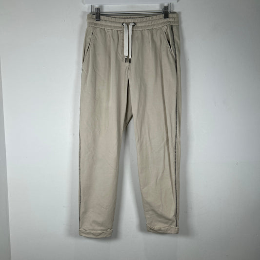 Brunello Cucinelli Sequin Stripe Jogger Size S