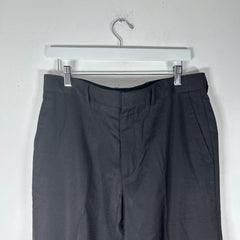 Versace Steel Plate Pattern Twill Suit Pants Size 50it