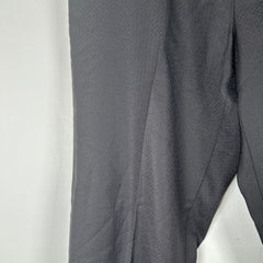 Versace Steel Plate Pattern Twill Suit Pants Size 50it