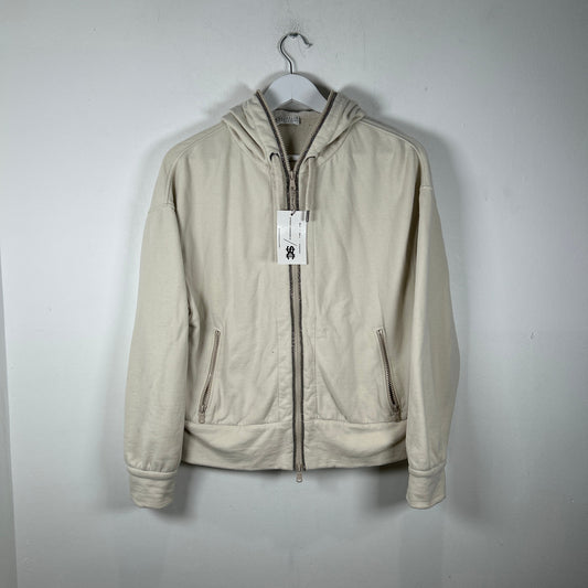 Brunello Cucinelli Sequin Full Zip Hoodie Size S