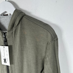 Brunello Cucinelli Sequin Olive Hoodie Size S