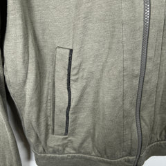 Brunello Cucinelli Sequin Olive Hoodie Size S