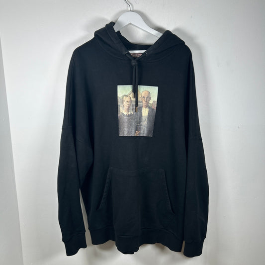 Palm Angel Painting Graphic Hoodie Size XL