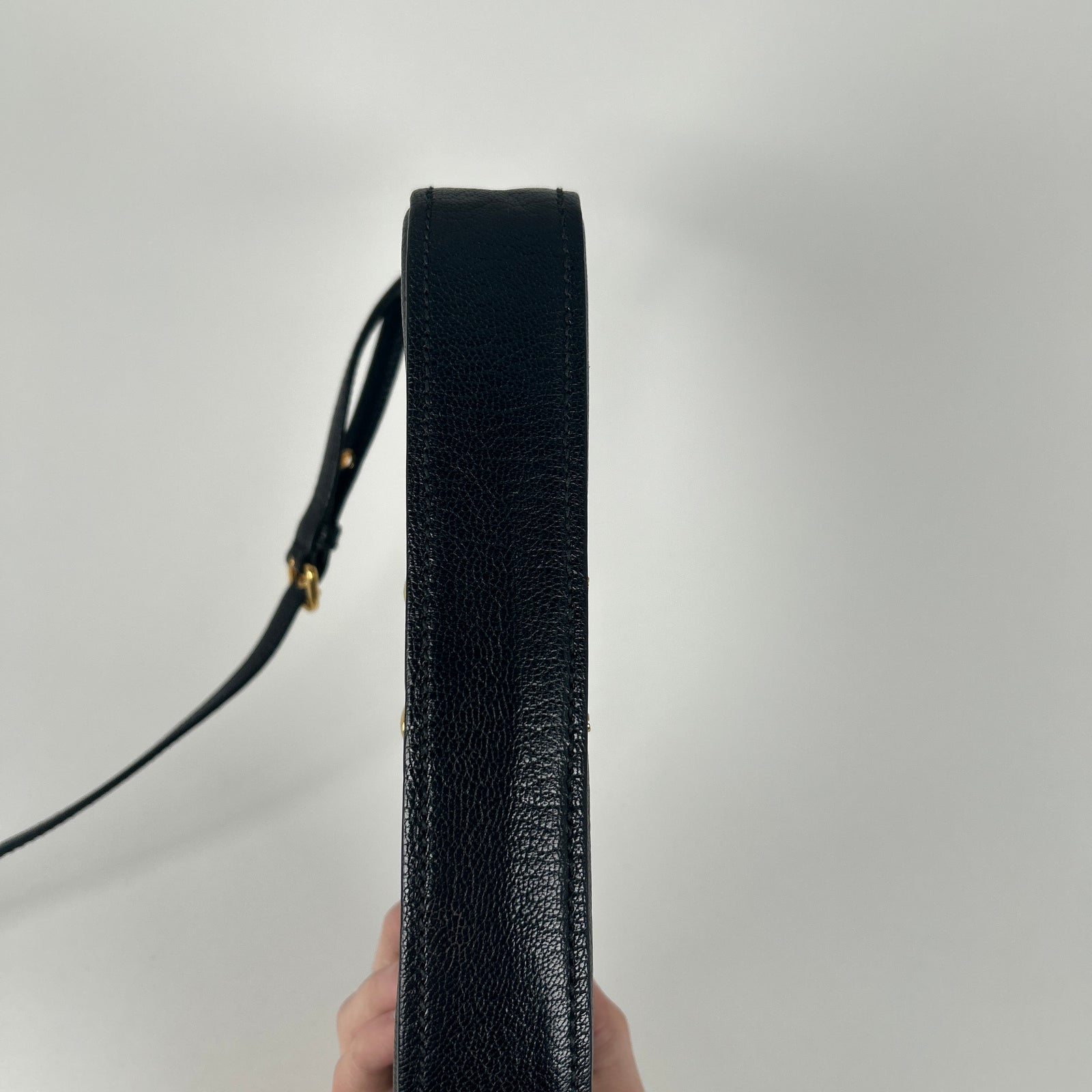 Miu Miu Madras Crossbody Leather Flap Bag