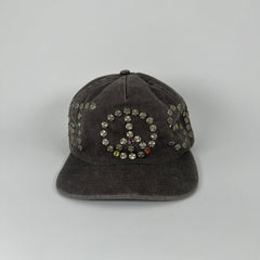 Satoshi Nakamoto Studded Brown Hat