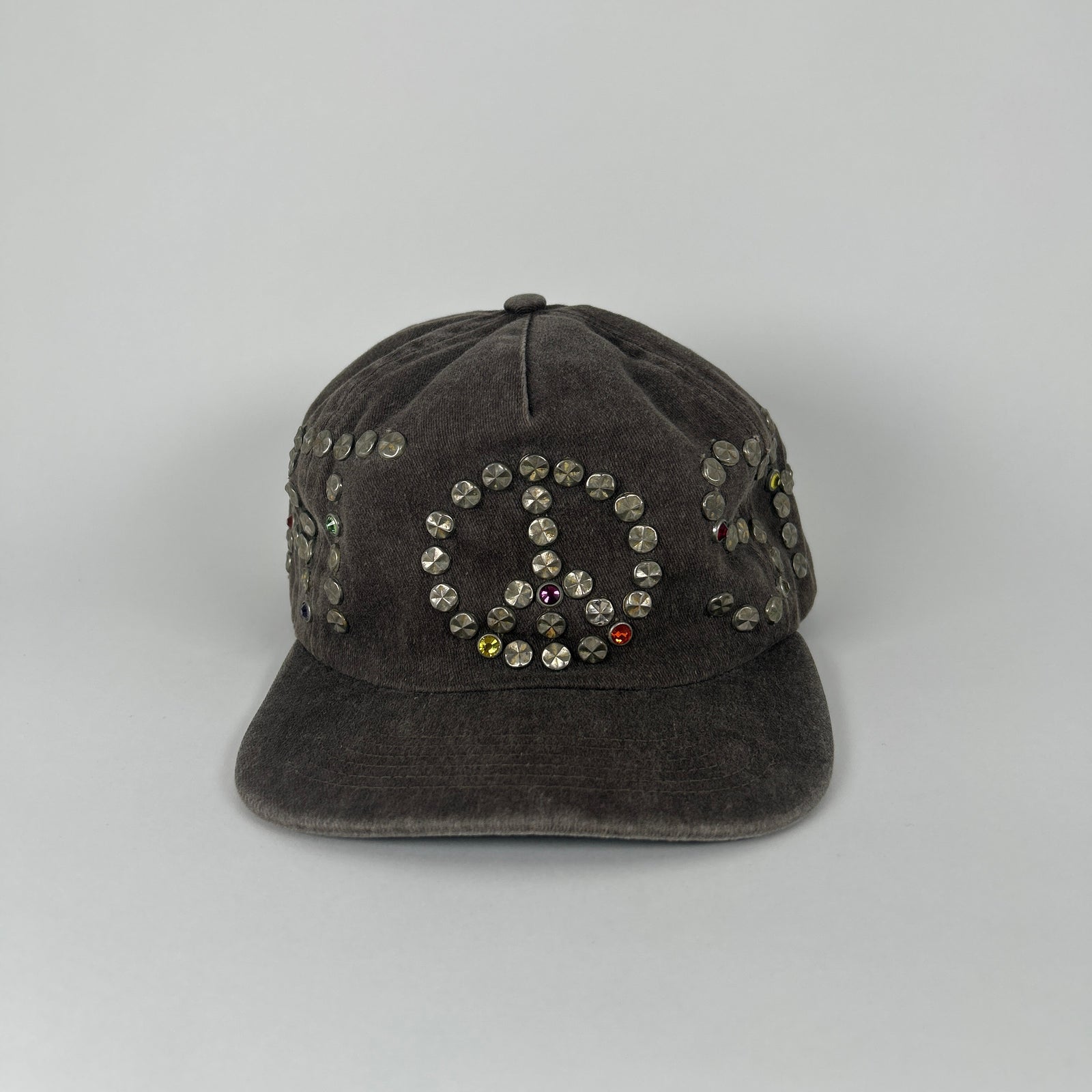 Satoshi Nakamoto Studded Brown Hat