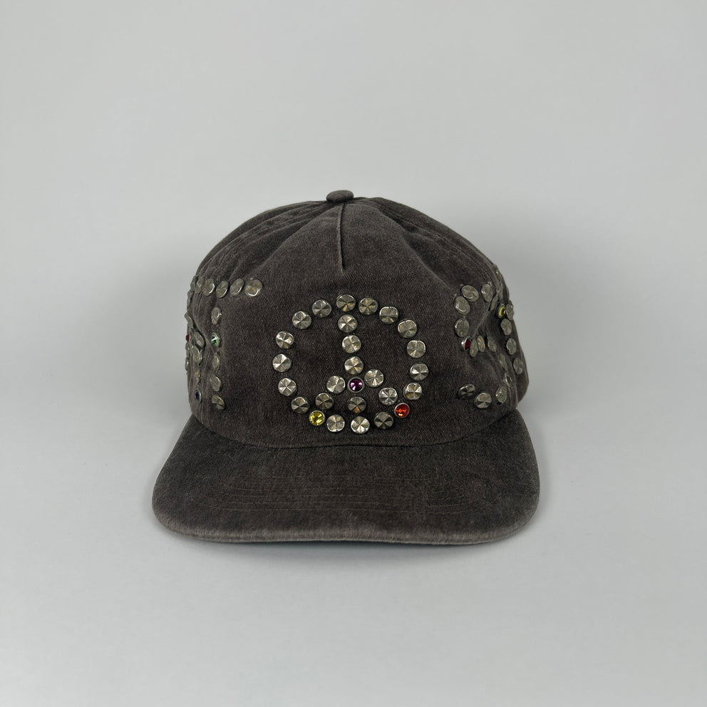 Satoshi Nakamoto Studded Brown Hat