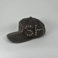 Satoshi Nakamoto Studded Brown Hat